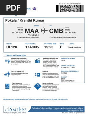 Boarding Pass
