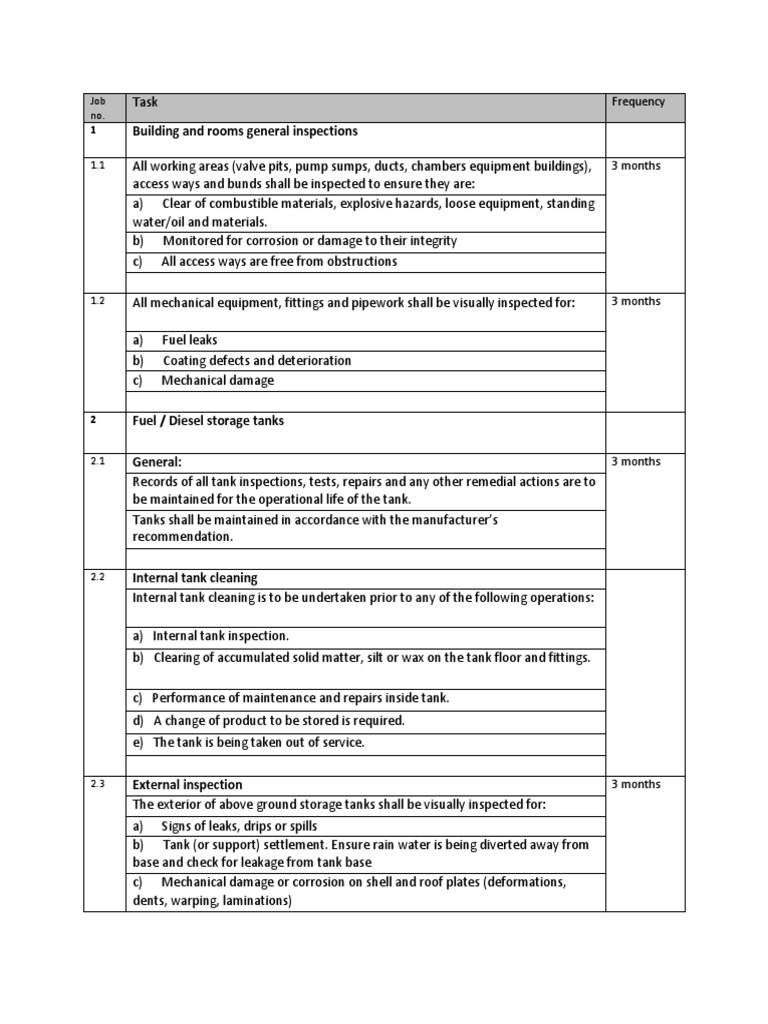 ATEX Inspection and Maintenance Checklist | PDF | Valve | Electrical Wiring