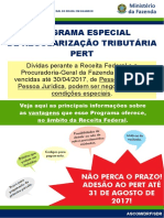 Cartilha Do Programa Especial de Regularizacao Tributaria - PERT PDF