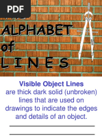 Alphabet of Lines