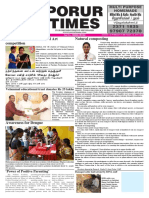 Porur Times Epaper on Nov.12