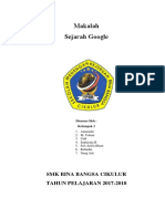 Makalah Sejarah Geogle