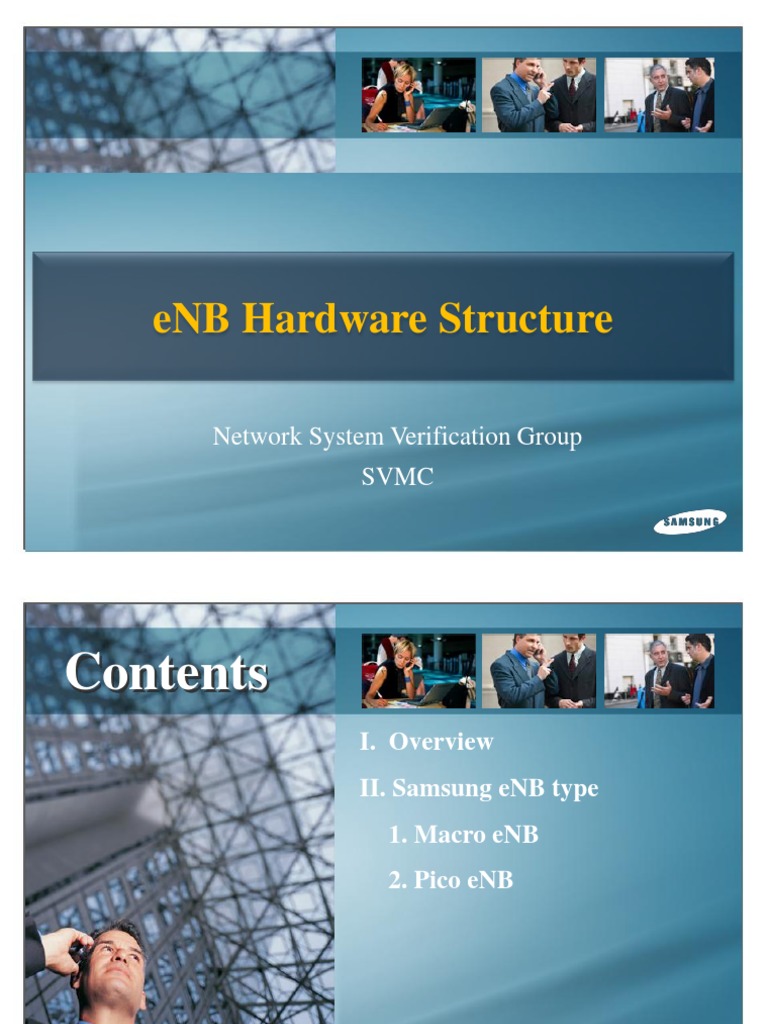 Samsung eNB Hardware Overview | PDF | Lte (Telecommunication) | Global ...