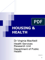 Housing and Health 2004