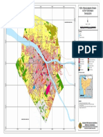 Peta Penggunaan Tanah Kota Pontianak 2010