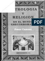 Astrología y Religión en El Mundo Grecorromano - Cumont, Franz