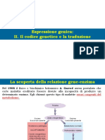 Codice Genetico e Traduzione PDF
