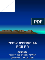 Pengoperasian Boiler