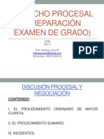 PREPARACIÓN EXAMEN DE GRADO CLASE 1