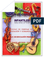 Álbum de Canciones Infantiles Trabajo