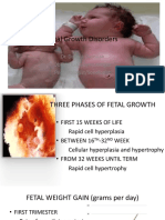 Fetal Growth Disorder