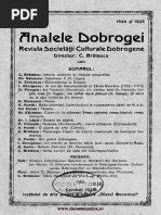 Analele Dobrogei, 1924-1925 | PDF