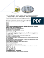 Taller 50 Preguntas de Química, Parcial 10