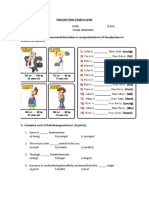 English Final Exam Ii Level