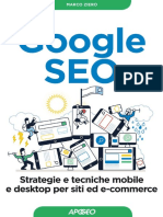 Google SEO Strategie e Tecniche Mobile e Desktop Per Siti Ed E-commerce