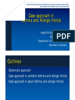 Case Approach in Asthma and Allergic Rhinitis