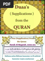 Duaa's (Supplications) From The Quran