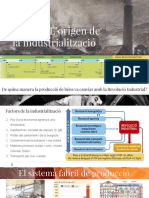 L'Origen de La Industrialització