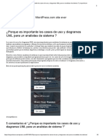 ¿Porque Es Importante Los Casos de Uso y Diagramas UML para Un Analistas de Sistema - Mayerlincon