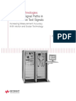 Calibrating Signal Paths in RF/Microwave Test Signals: Keysight Technologies