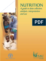 Nutrition Guide To Data Collection Interpretation Analysis and Use English PDF
