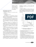 Refrigerant Selection: Absorption Cycle