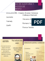 La Demanda de Auditoria y Otros Servicios de Aseguramiento X Ciclo