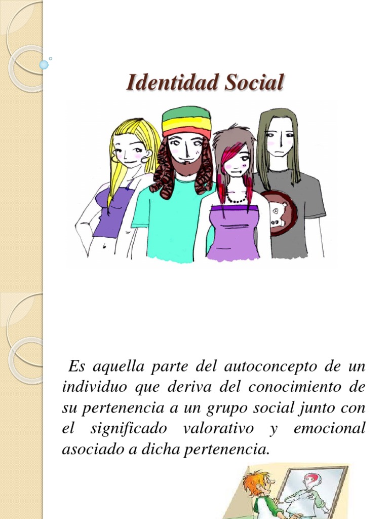 Identidad Social Pao | PDF | Comportamiento | Hombre