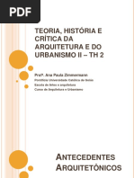 História Da Arquitetura