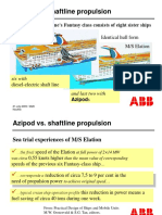 Azipod vs Shaftline Propulsion Systems