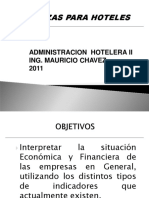 Administración Financiera para Hoteles