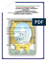 Informe de Refractometria