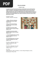 Cantiga de Amigo Ai Flores Do Verde Pino 