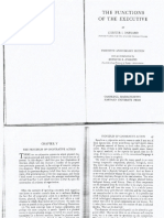 Lectura 7 Capitulo V The Principles of Cooperative Action y Capitulo VI The Theory and Structure of Formal Organizations