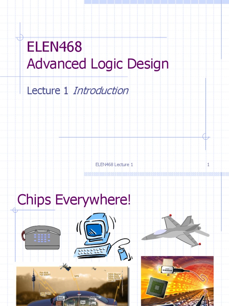 ELEN468 Advanced Logic Design | PDF | Hardware Description Language ...