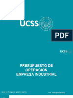 Sesion 11 Presupuesto de Operacion - Manufactura