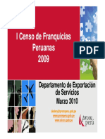 Censo Franquicias Peru