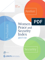 Women, Peace and Security Index Report 2017