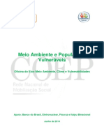 Cartilha Meio Ambiente e Populações Vulneráveis