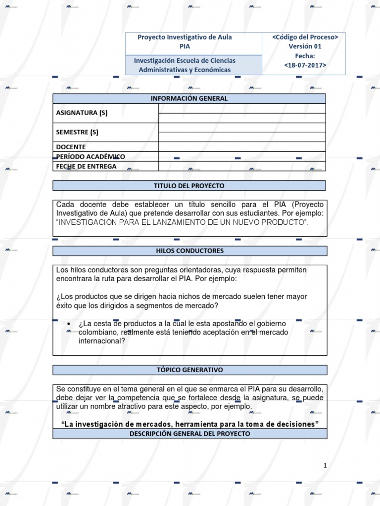 Formulario Pia Tutorial | PDF | Exportaciones | Colombia