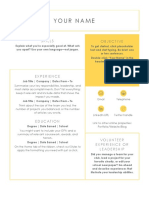 Resume Template