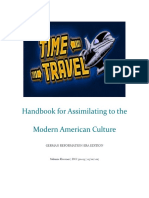 handbook for assimilating to the modern american culture