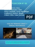 Vias de Trafico Lento y Sendas Peatonales