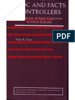 HVDC and FACTS Controllers - Applications of Static Converters in Power Systems by Vijay K. Sood