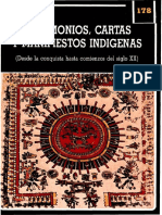 Lienhard Martin - Testimonios Cartas Y Manifiestos Indigenas PDF