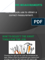 Obtaining Measurements