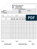 Delinquency Report Template