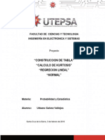 Proyecto Probabilidad y Estadistica Urbano Galvez V