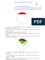 22 Area Sector y Segmento Circular