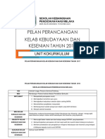 Pelan Perancangan Kelab Kebudayaan Dan Kesenian Tahun 2015